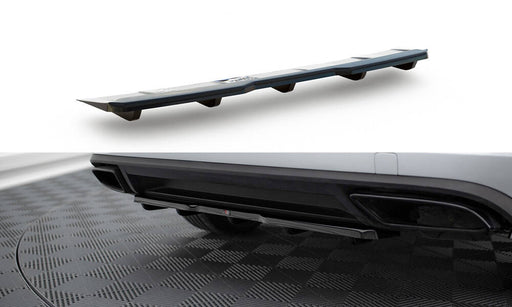 Maxton Design Rear Splitter (with vertical bars) Skoda Kodiaq RS