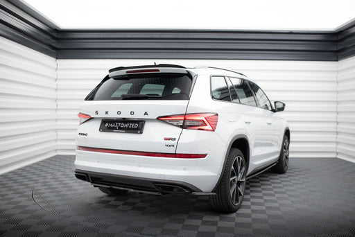 Maxton Design Rear Splitter (with vertical bars) Skoda Kodiaq RS