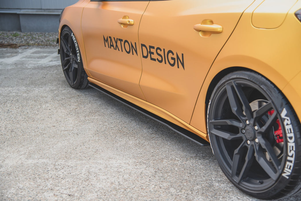 Maxton Design Racing Durability Side Skirts Diffusers Ford Focus ST / ST-Line Mk4