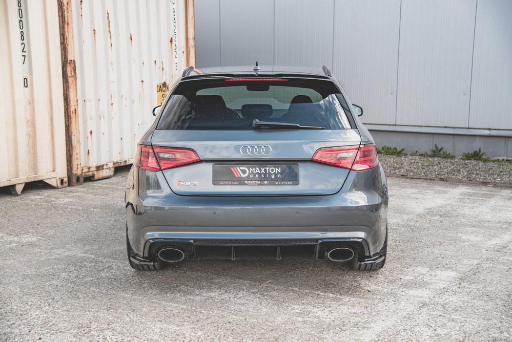 Maxton Design Rear Side Splitters V.1 Audi RS3 8V Sportback