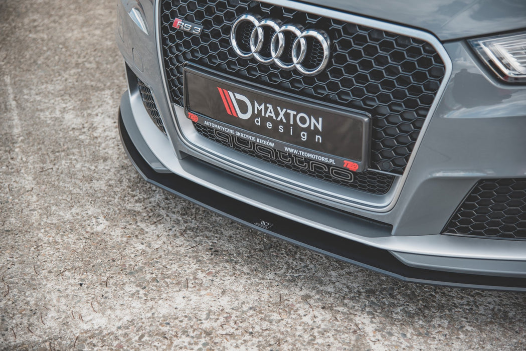 Maxton Design Racing Durability Front Splitter Audi RS3 8V Sportback