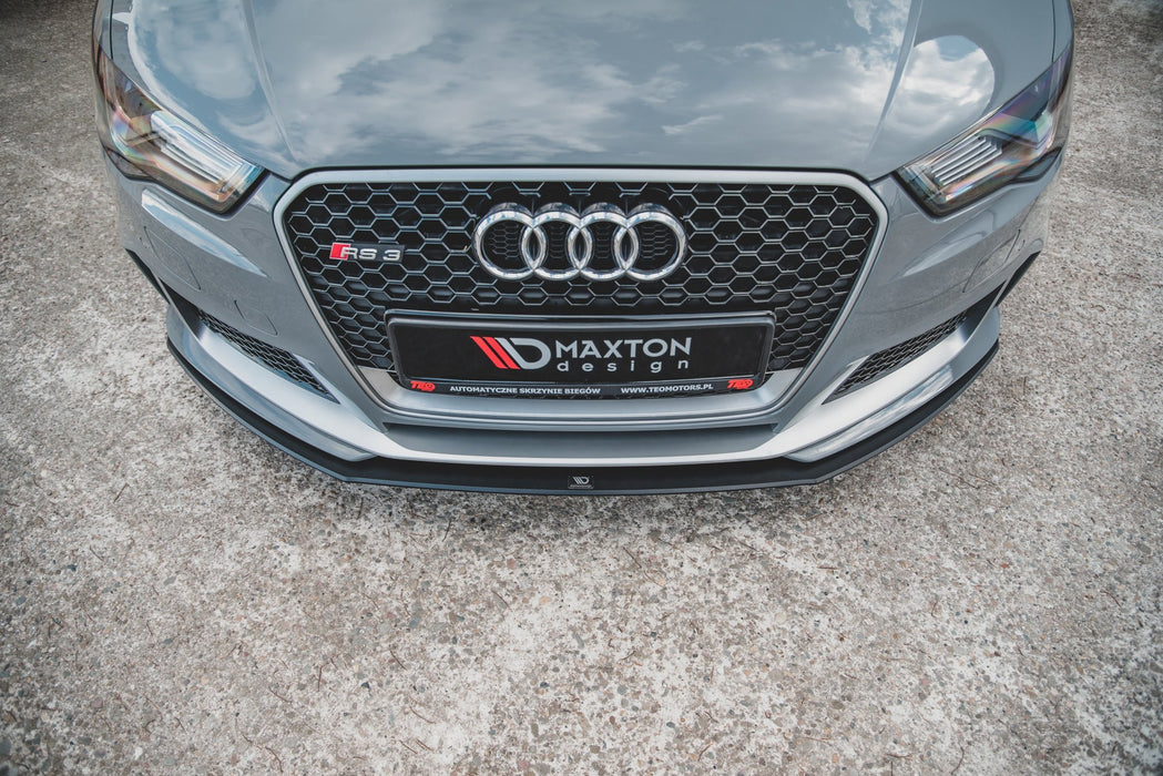 Maxton Design Racing Durability Front Splitter Audi RS3 8V Sportback