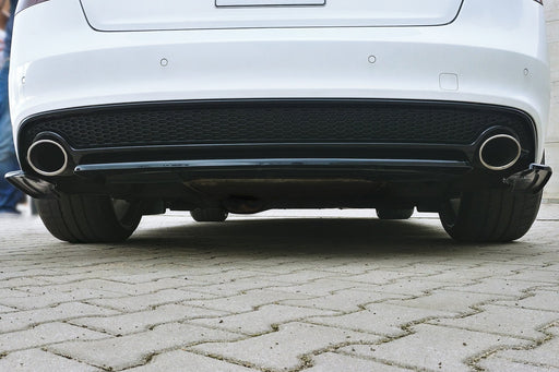 Maxton Design Rear Splitter AUDI A5 S-LINE FACELIFT (without vertical bars)