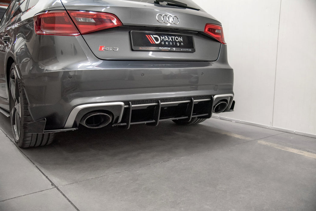 Maxton Design Racing Durability Rear Diffuser V.1 Audi RS3 8V Sportback