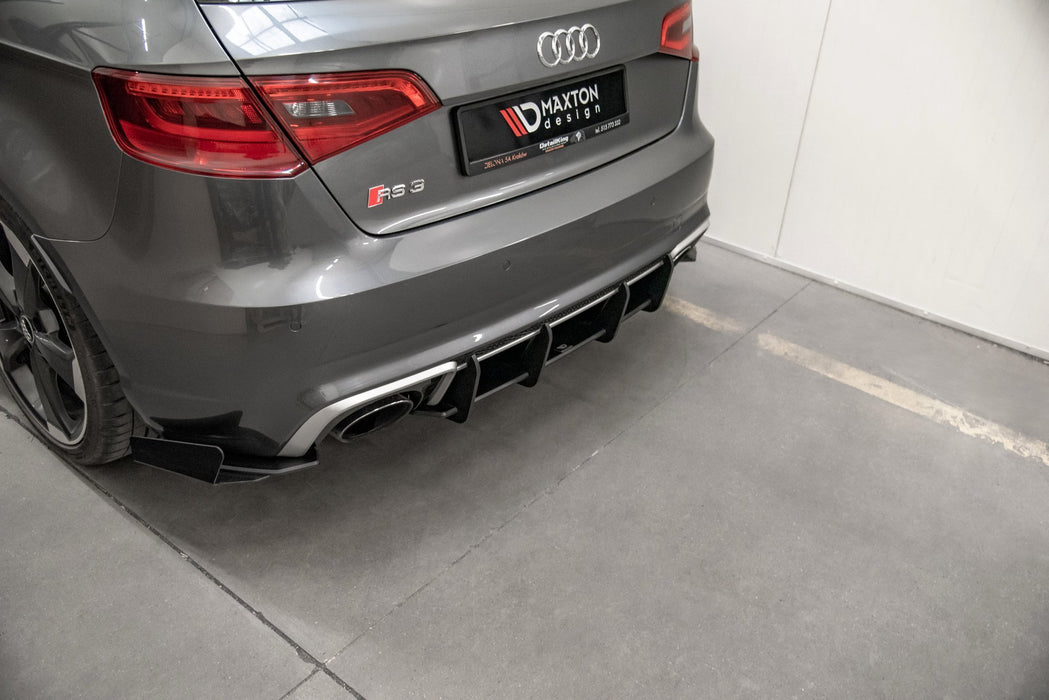 Maxton Design Racing Durability Rear Diffuser V.1 Audi RS3 8V Sportback