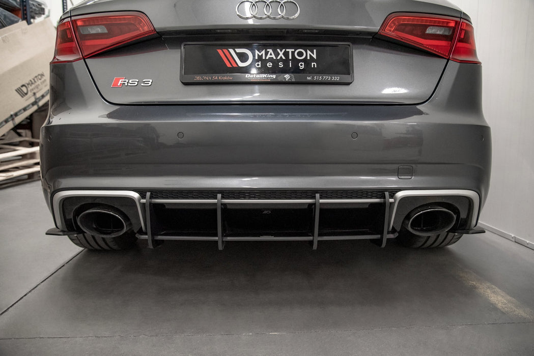 Maxton Design Racing Durability Rear Diffuser V.1 Audi RS3 8V Sportback