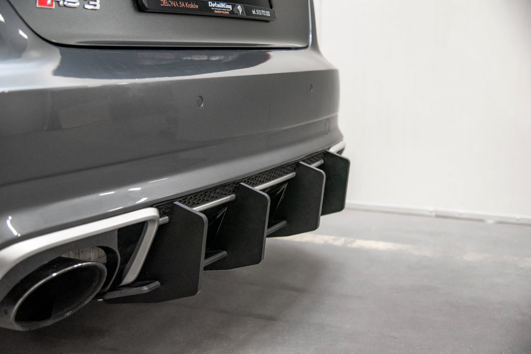 Maxton Design Racing Durability Rear Diffuser V.2 Audi RS3 8V Sportback