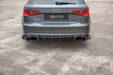 Maxton Design Racing Durability Rear Side Splitters + Flaps Audi RS3 8V Sportback