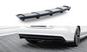 Maxton Design Rear Splitter AUDI A7 S-LINE (FACELIFT) (with vertical bars)