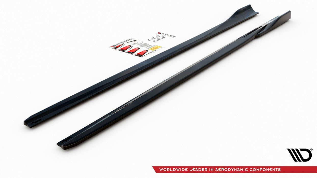 Maxton Design Side Skirts Diffusers V.4 Ford Focus ST / ST-Line Mk4