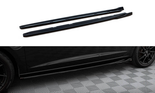 Maxton Design Side Skirts Diffusers V.4 Seat Leon Cupra / FR Mk3 FL