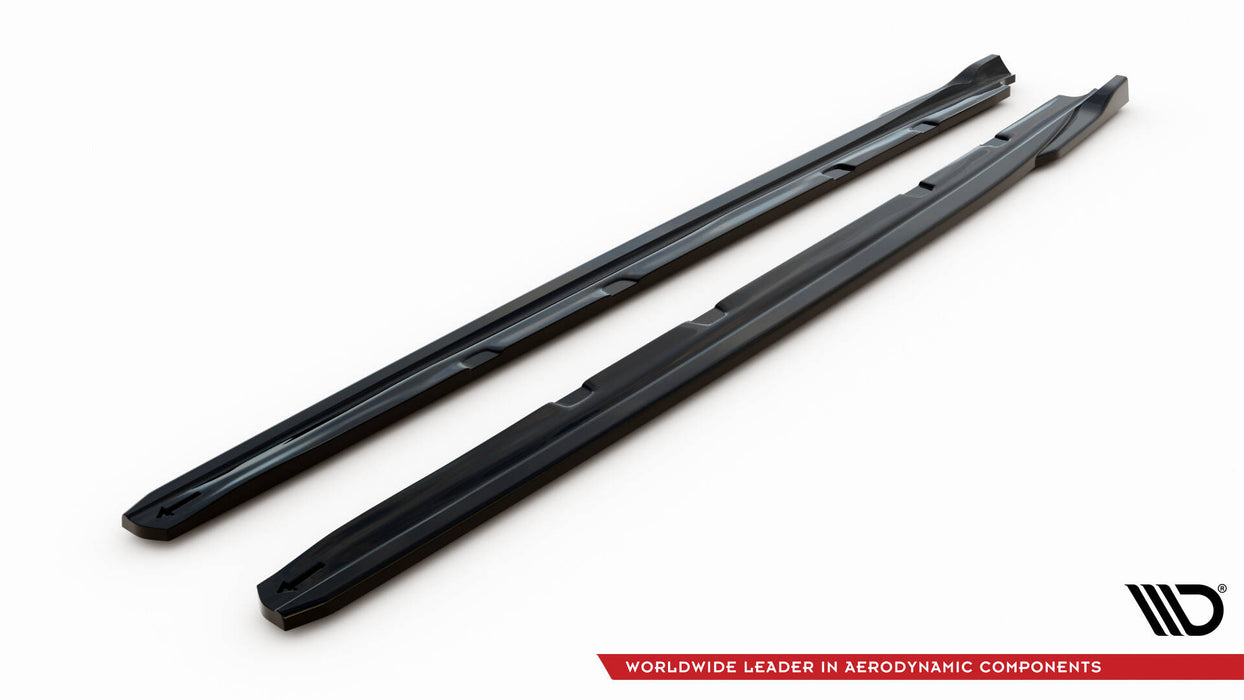 Maxton Design Side Skirts Diffusers V.4 Seat Leon Cupra / FR Mk3 FL