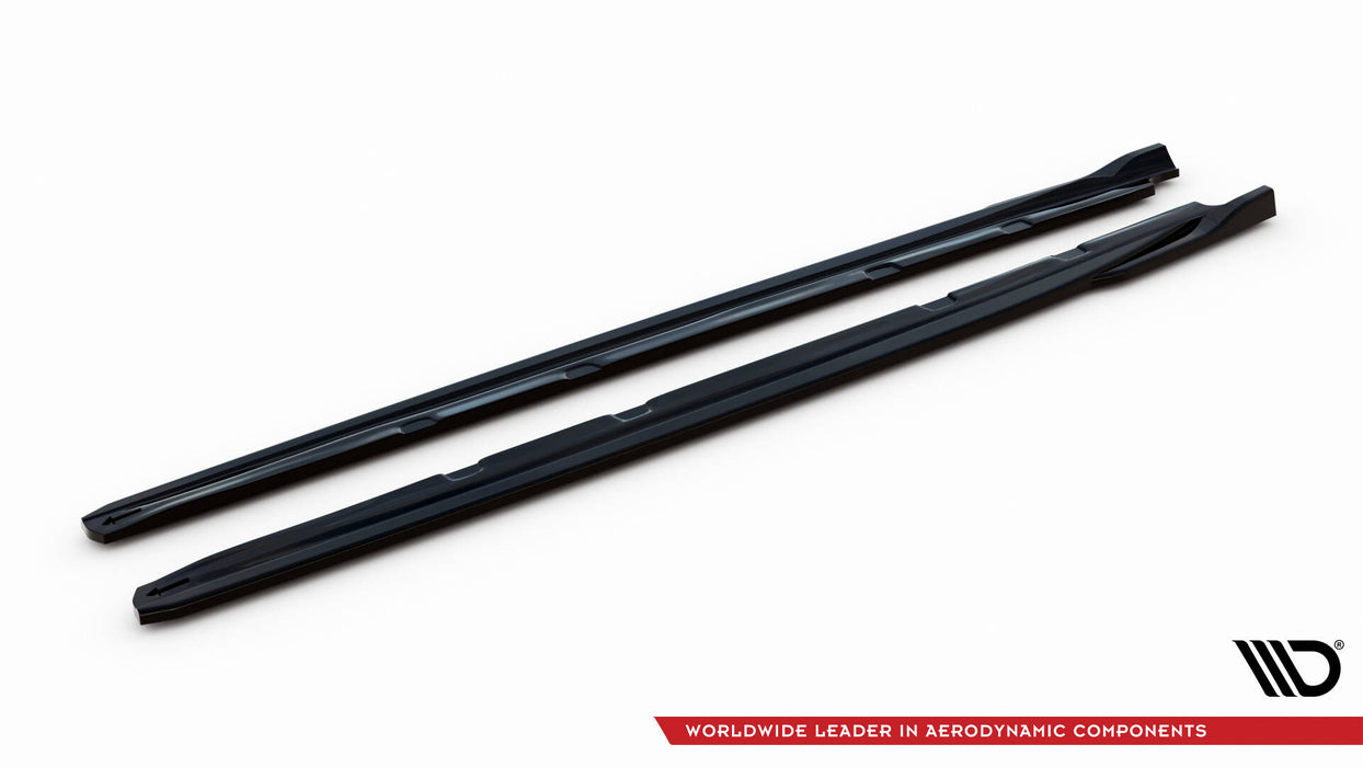 Maxton Design Side Skirts Diffusers V.4 Seat Leon Cupra / FR Mk3 FL