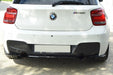 Maxton Design Rear Splitter BMW 1 F20/F21 M-Power (with vertical bars)