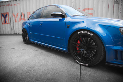 Maxton Design Side Skirts Diffusers Audi RS4 B7