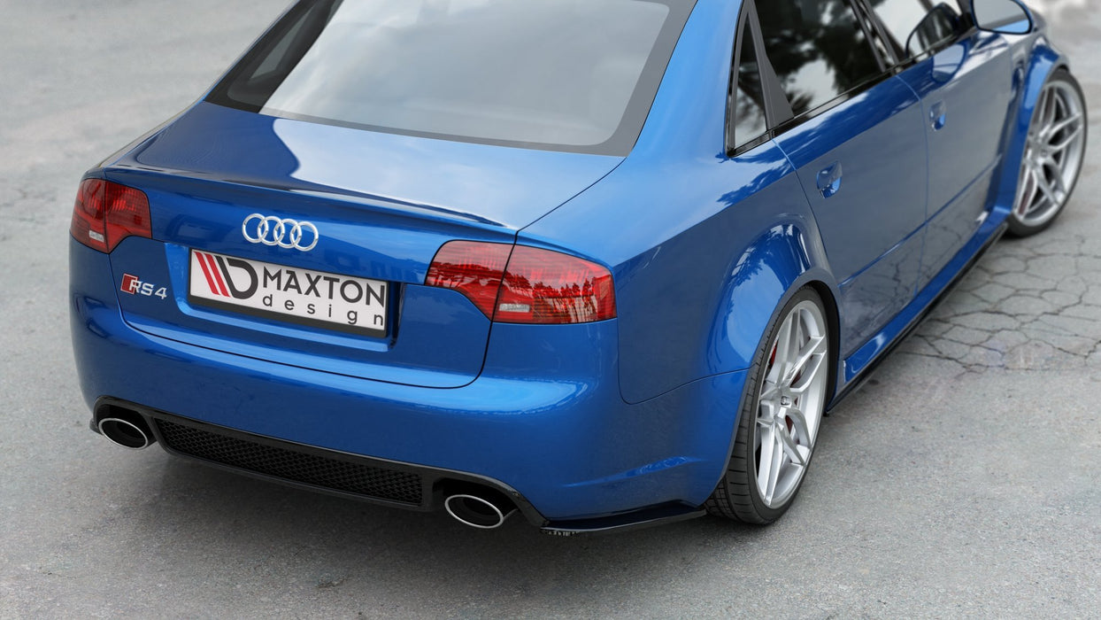 Maxton Design Rear Side Splitters V.1 Audi RS4 Sedan B7