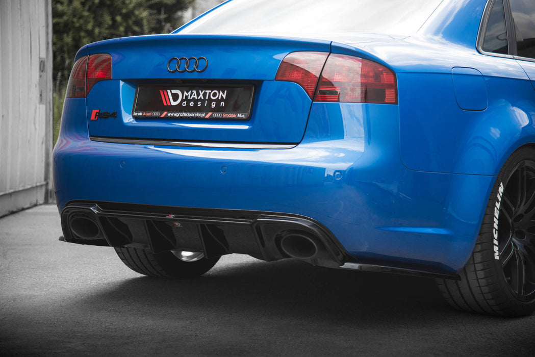 Maxton Design Rear Side Splitters V.2 Audi RS4 Sedan B7