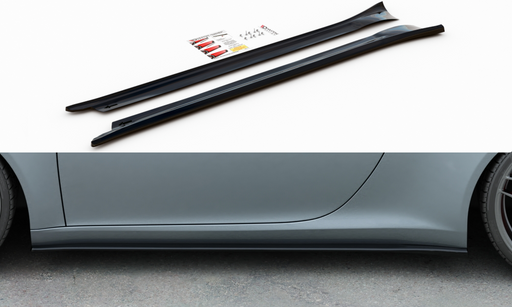 Maxton Design Side Skirts Diffusers Porsche 911 Carrera 991