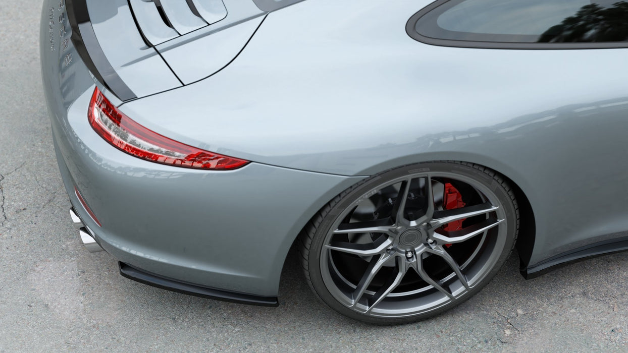 Maxton Design Rear Side Splitters Porsche 911 Carrera 991