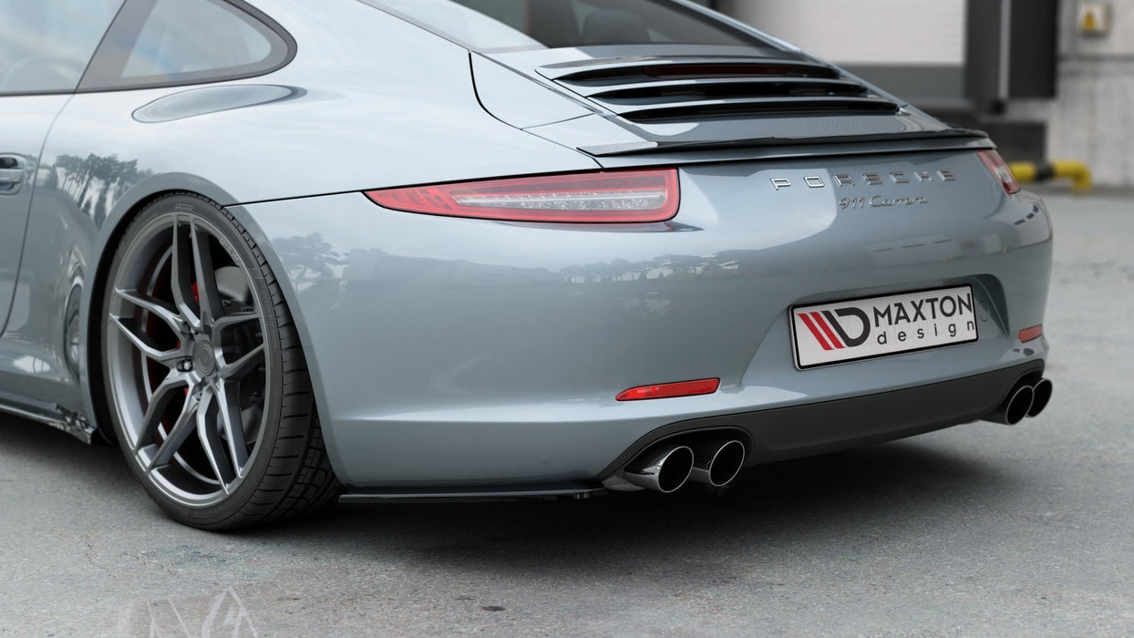 Maxton Design Rear Side Splitters Porsche 911 Carrera 991