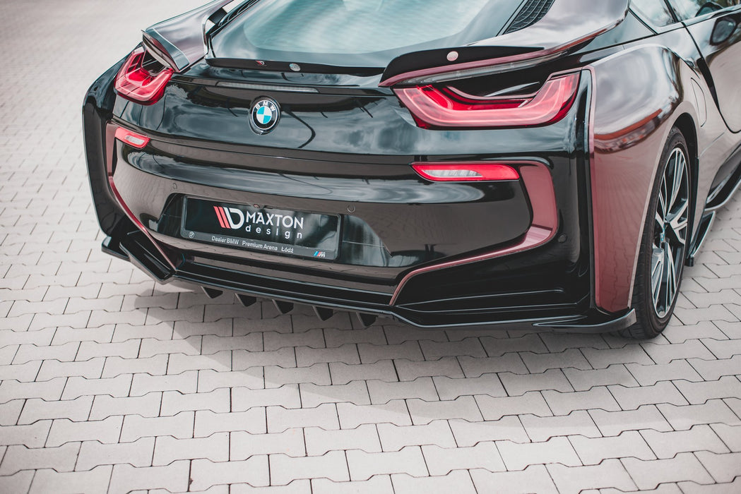 Maxton Design Rear Splitter (with vertical bars) BMW i8