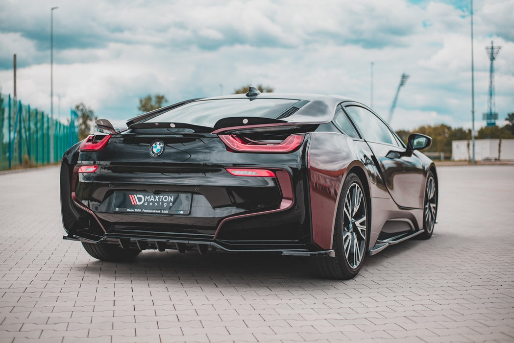 Maxton Design Rear Splitter (with vertical bars) BMW i8