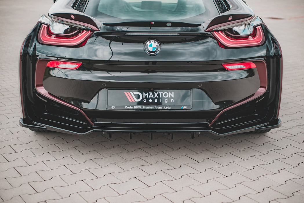 Maxton Design Rear Splitter (with vertical bars) BMW i8