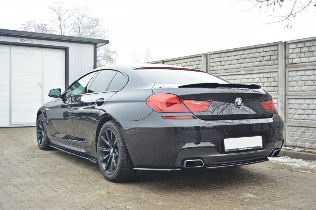 Maxton Design Rear Splitter for BMW 6 Gran Coupé MPACK (without vertical bars)