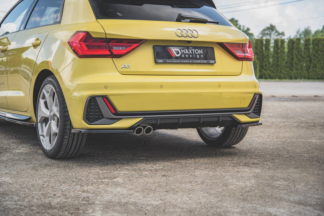 Maxton Design Rear Side Splitters Audi A1 S-Line GB