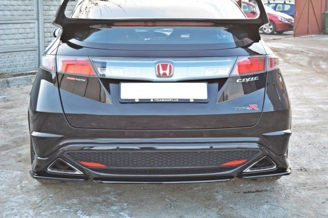 Maxton Design Rear Splitter HONDA CIVIC VIII TYPE S/R (without vertical bars)