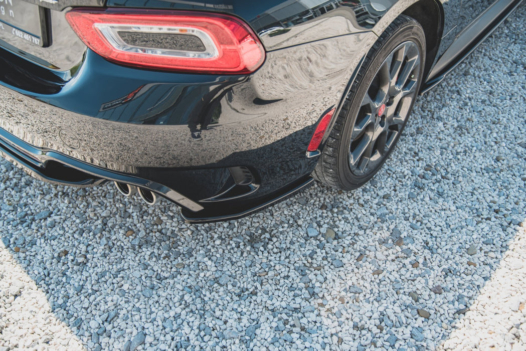 Maxton Design Rear Side Splitters Fiat 124 Spider Abarth