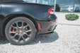 Maxton Design Rear Side Splitters Fiat 124 Spider Abarth