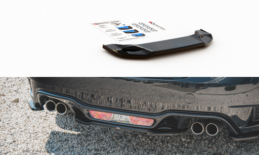 Maxton Design Rear Splitter Fiat 124 Spider Abarth