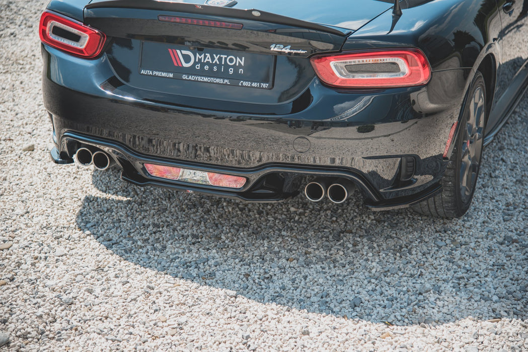 Maxton Design Rear Splitter Fiat 124 Spider Abarth