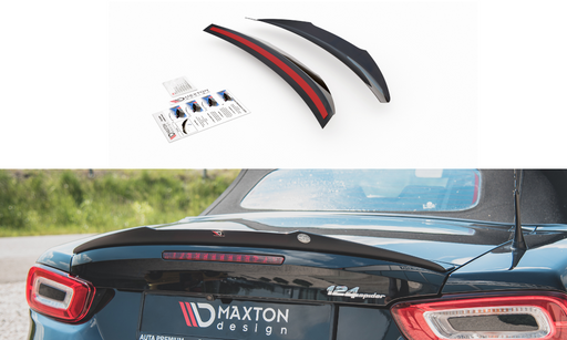 Maxton Design Spoiler Cap Fiat 124 Spider Abarth