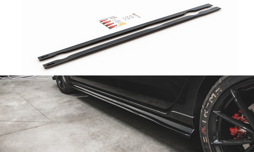 Maxton Design Side Skirts Diffusers VW Golf 7 GTI TCR