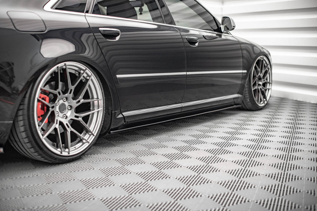 Maxton Design SIDE SKIRTS DIFFUSERS AUDI S8 D3