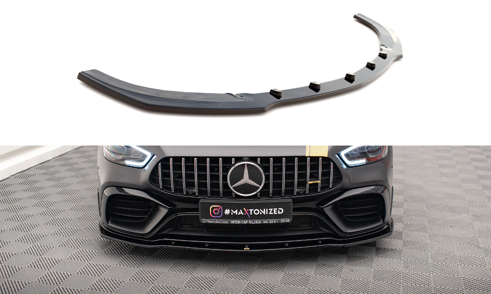 Maxton Design Front Splitter V.2 Mercedes-AMG GT 63S 4-Door Coupe Aero