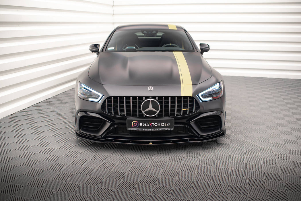 Maxton Design Front Splitter V.2 Mercedes-AMG GT 63S 4-Door Coupe Aero