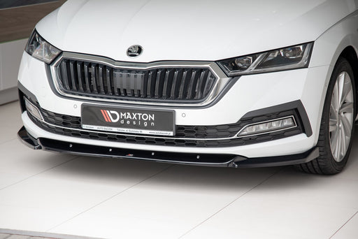 Maxton Design Front Splitter V.1 Skoda Octavia Mk4