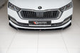 Maxton Design Front Splitter V.1 Skoda Octavia Mk4