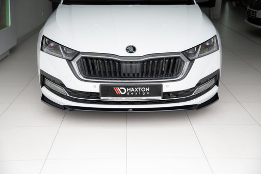 Maxton Design Front Splitter V.2 Skoda Octavia Mk4