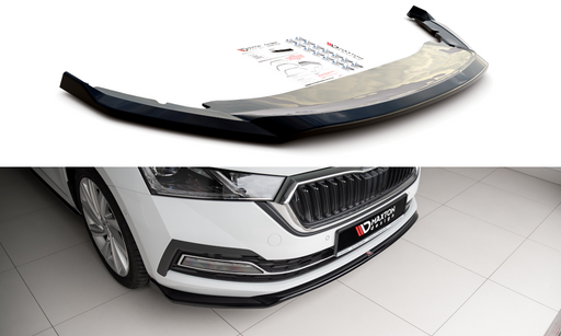 Maxton Design Front Splitter V.2 Skoda Octavia Mk4