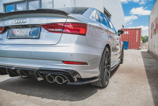 Maxton Design Rear Side Splitters V.2 Audi S3 Sedan 8V Facelift