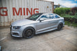 Maxton Design Side Skirts Diffusers V.2 Audi S3 / A3 S-Line Sedan 8V Facelift