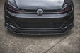 Maxton Design Racing Durability Front Splitter VW Golf 7 GTI TCR