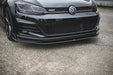 Maxton Design Racing Durability Front Splitter VW Golf 7 GTI TCR