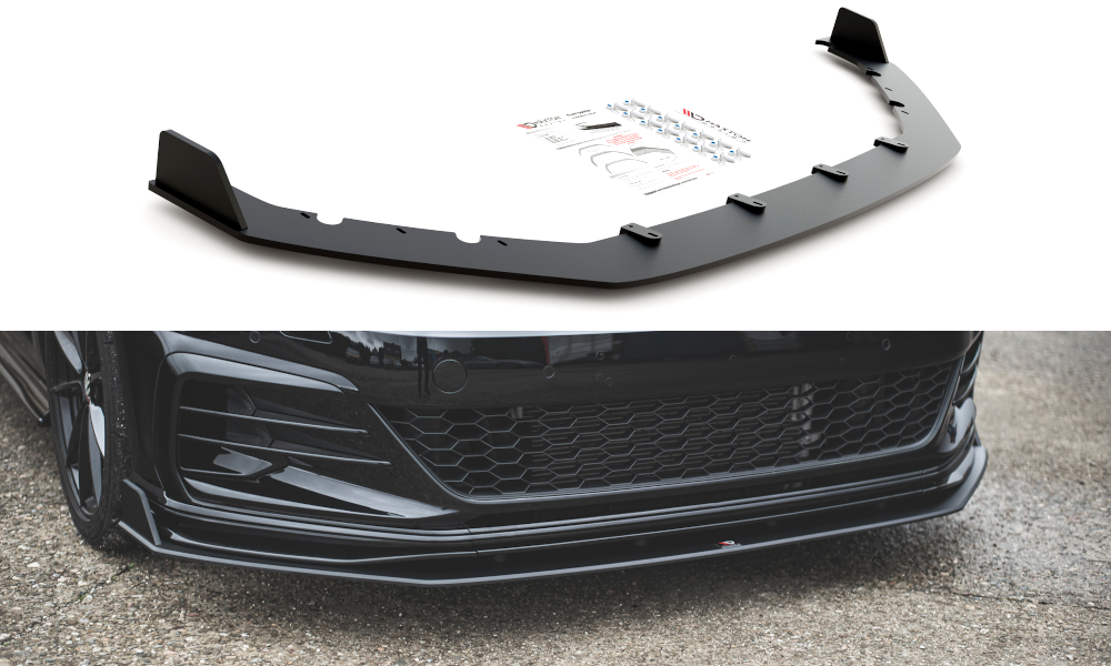 Maxton Design Racing Durability Front Splitter VW Golf 7 GTI TCR