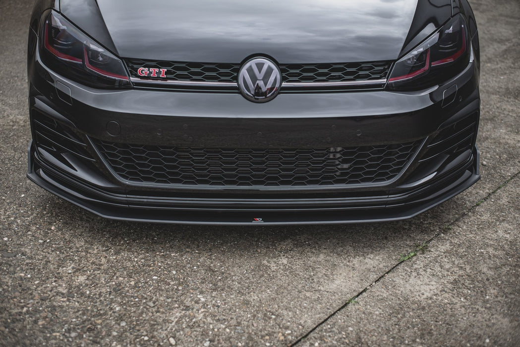 Maxton Design Racing Durability Front Splitter VW Golf 7 GTI TCR