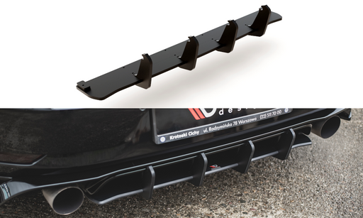 Maxton Design Racing Durability Rear Diffuser VW Golf 7 GTI TCR